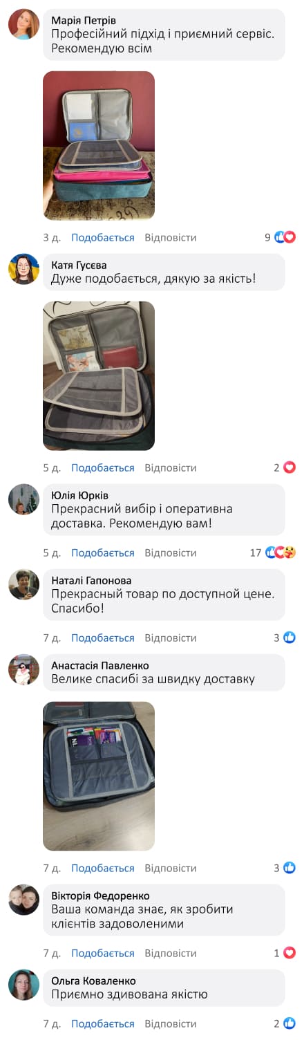 Сумка-органайзер для документів + <span>набір дорожніх органайзерів для речей в подарунок</span>